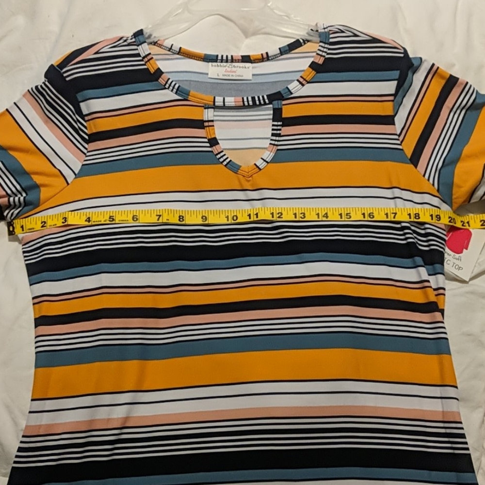 NWT Striped Tunic - Picture 6 of 7